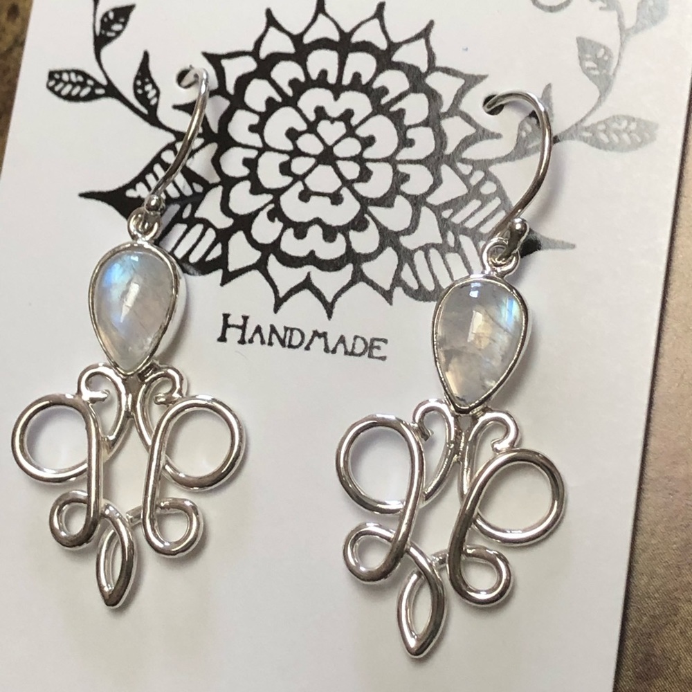 Kalimaya Opal Swirl Earrings - Picture 8 of 8